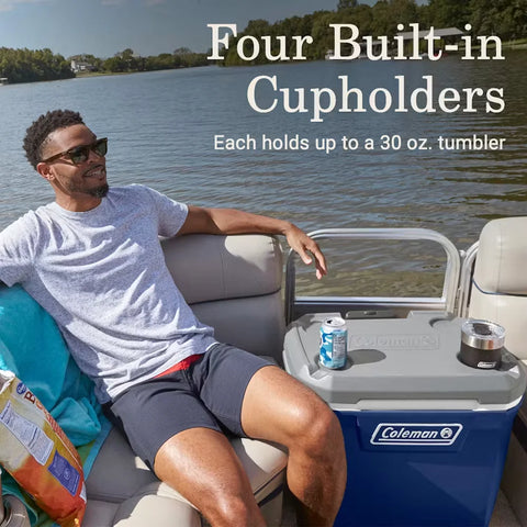 Classic Series 65-Quart Wheeled Cooler-Twilight