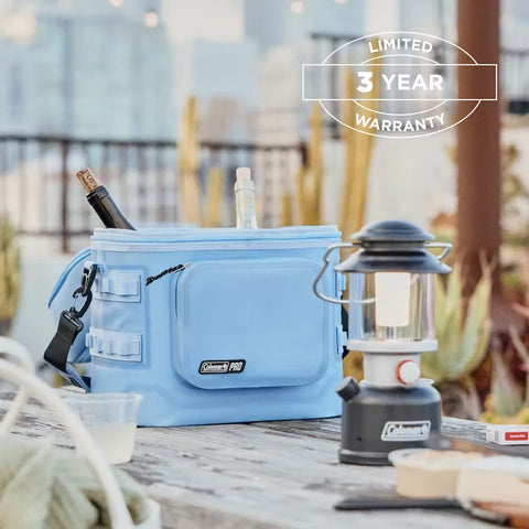 Coleman® Pro 24-Can Soft Cooler-Blue Sky