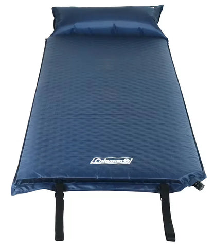 Self-Inflating Sleeping Pad with Pillow-Navy