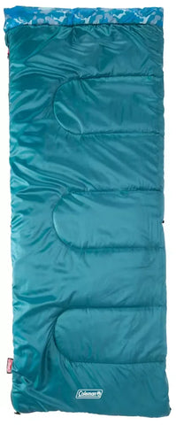 Kids Camo™ 45°F Youth Sleeping Bag, Blue Camo