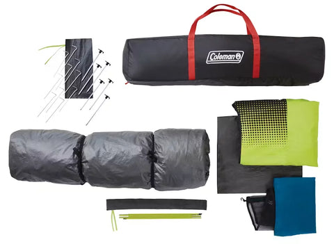 10-Person Dark Room Instant Cabin Tent with Rainfly
