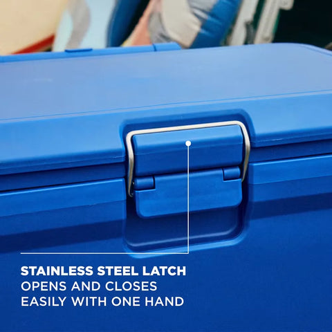 Coleman® Pro 55-Quart Wheeled Hard Cooler-Blue Sky