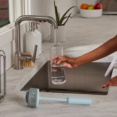 Contigo® Wells Straw Filtration Tritan Water Bottle with AUTOSPOUT® LID, 24oz-Salt