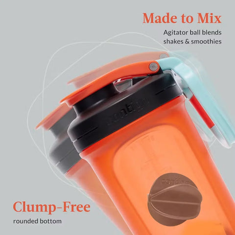 Contigo® Fit Shake & Go 2.0 Shaker Bottle, 20 fl oz.-Cayenne