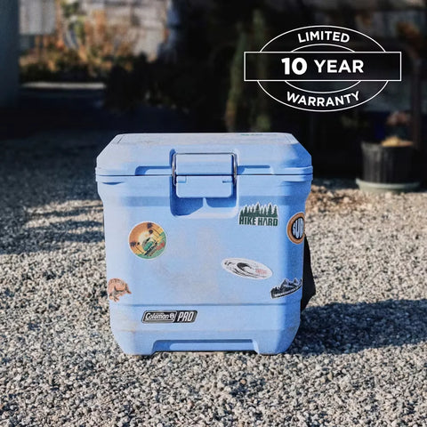 Coleman® Pro 25-Quart Hard Cooler-Blue Sky