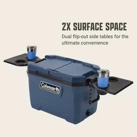 Flex 'N Go™ 52-Quart Cooler-Sapphire