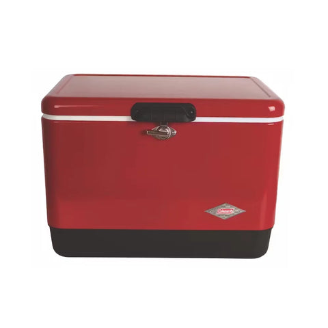 Vintage 54-Quart Steel Belted® Cooler-Red