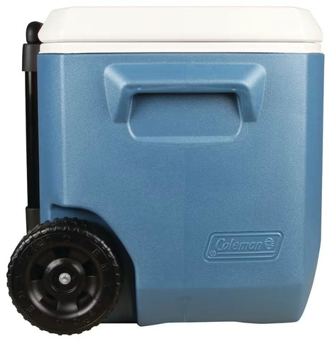 Coleman® 50-Quart Xtreme® 5-Day Hard Cooler with Wheels-Blue