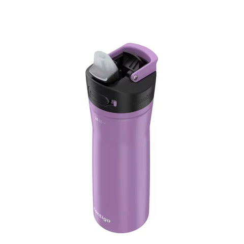 Contigo® Ashland Chill 2.0 Stainless Steel Water Bottle with AUTOSPOUT® Lid, 24oz-Pansy