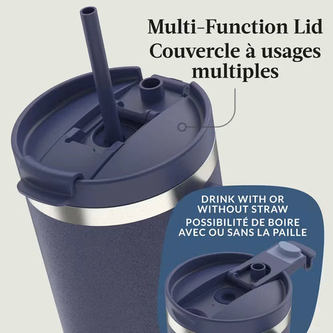 Contigo® Streeterville Leak-Proof Tumbler, 40oz-Indigo Powder