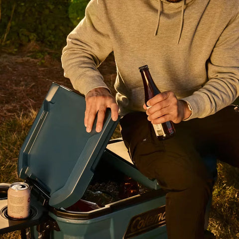 Flex 'N Go™ 62-Quart Wheeled Cooler-Sapphire