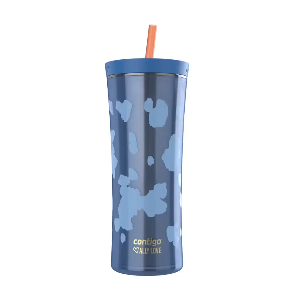 Contigo® x Ally Love Streeterville AUTOCLOSE® Shake & Go® Tumbler, 20oz-Stellar Jay