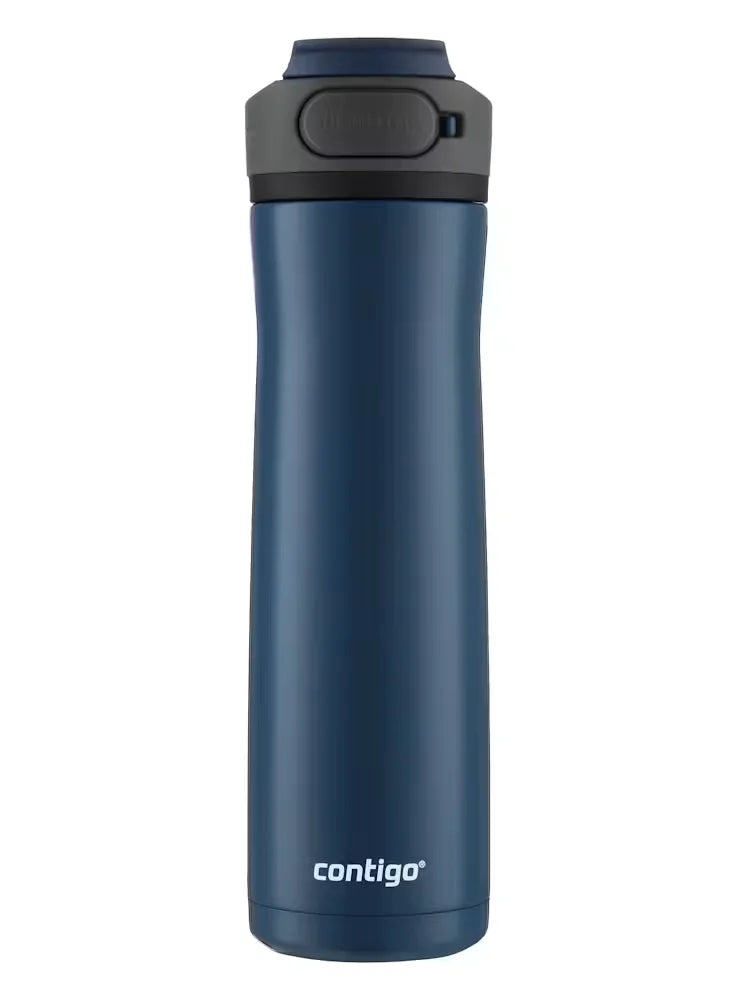 Contigo® Cortland Chill 2.0 Stainless Steel Water Bottle with AUTOSEAL® Lid, 24oz-Blueberry