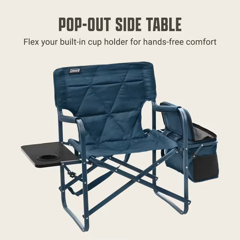 Flex 'N Go™ Chair Table + Cooler Sapphire