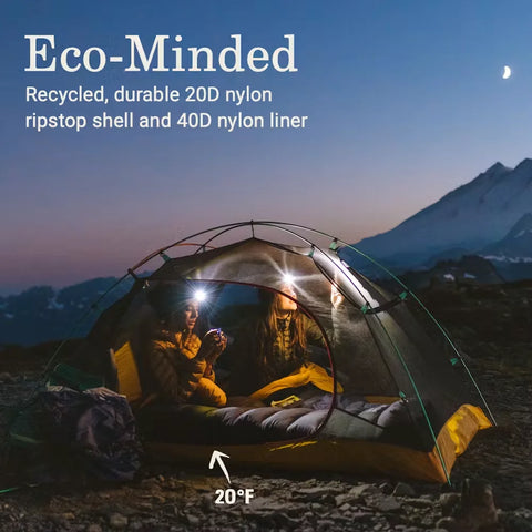 PEAK1™ 20°F Mummy Sleeping Bag - Long