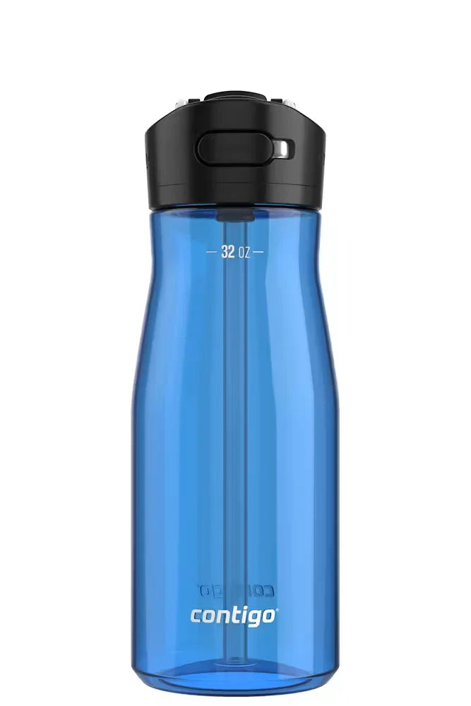 Contigo® Ashland 2.0, Water Bottle with AUTOSPOUT® Lid, 32oz-Blue Poppy