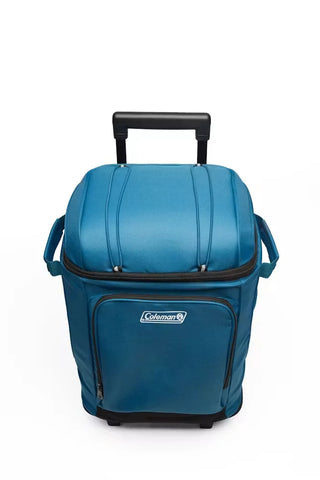 CHILLER™ 42-Can Soft-Sided Portable Cooler with Wheels-Deep Ocean