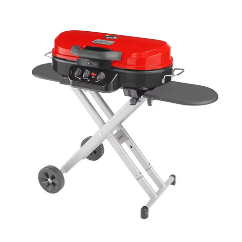RoadTrip® 285 Portable Stand-Up Propane Grill-Red