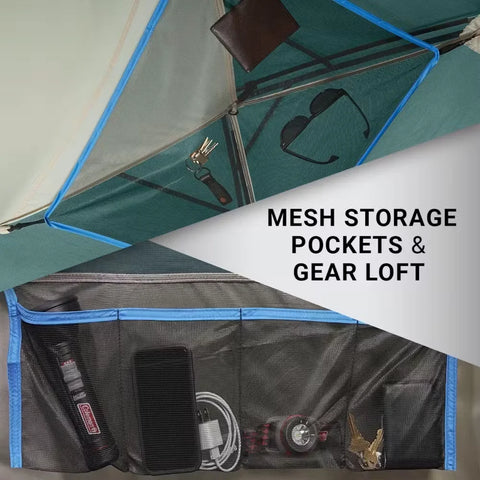 8-Person Skydome™ Camping Tent-Evergreen