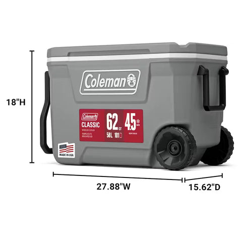 Classic Series 62-Quart Hard Cooler-Rock